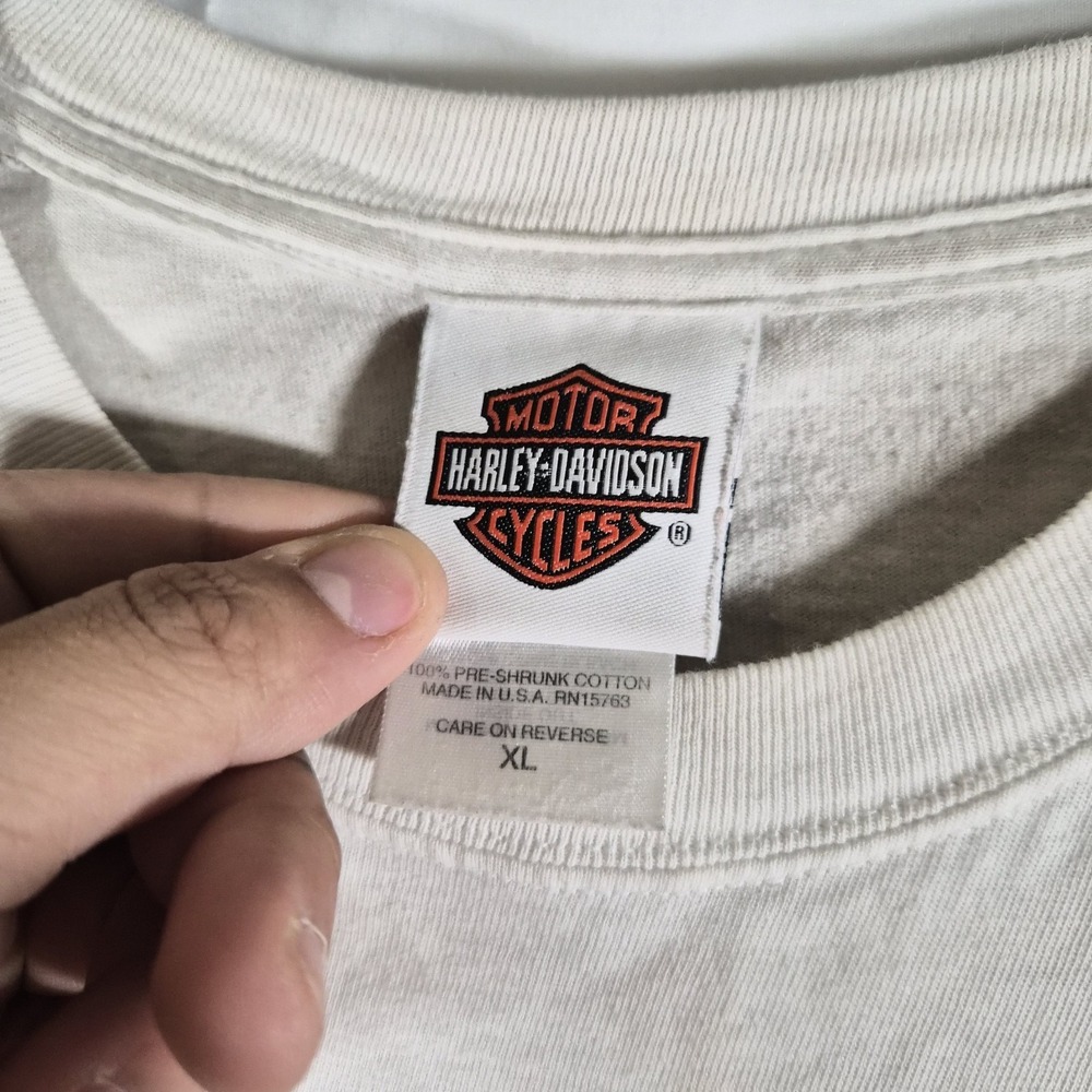Vintage Harley-Davidson Pig Trail Rogers Arkansas T Shirt USA Made XL Biker... - Picture 5 of 9